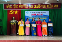 sơ kết thực hiện Nghị Quyết Đại hội Đại biểu Phụ nữ xã giữa nhiệm kỳ 2021-2026